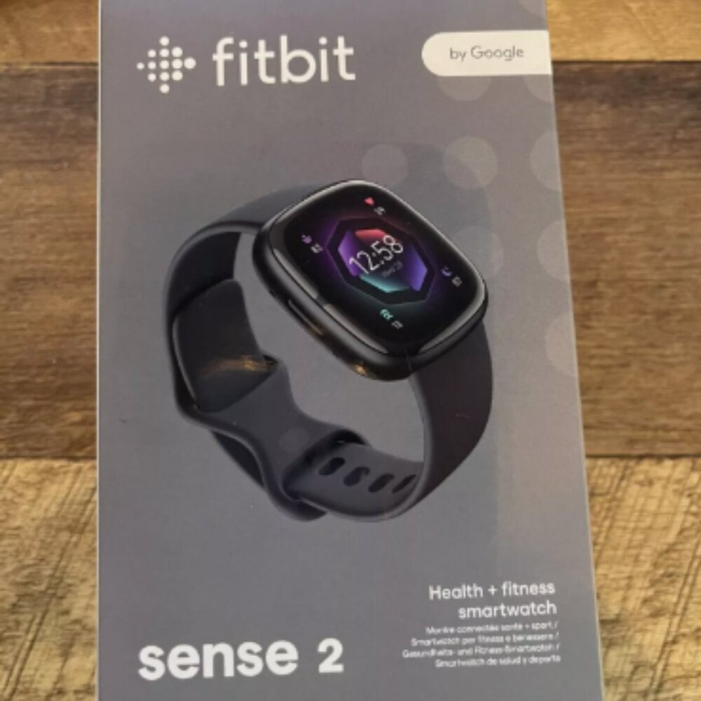 FITBIT SENSE 2 FB521 Health + Fitness Smartwatch *NIB* Latest & Greatest